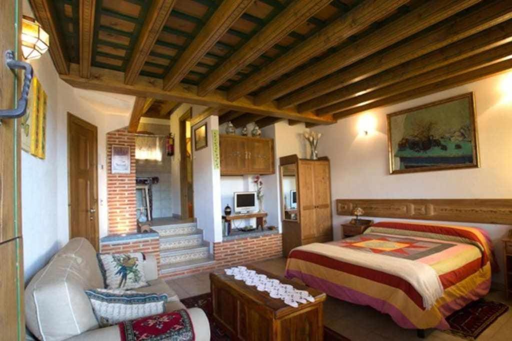 Apartamento Rural El Pastor Es Un Estudio Con Gran Cabezas Bajas Luaran gambar